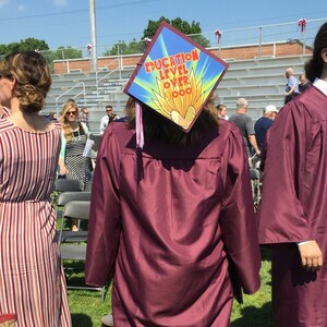 Over 9000 Decorated Grad Cap Decorating Kit Ideas For Etsy Over 9000 Decorated Grad Cap Decorating Kit Ideas For Etsy