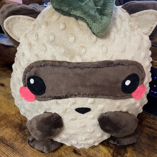 Tanuki (japanese Raccoon Dog) Sewing .pdf Pattern Plush Stuffed