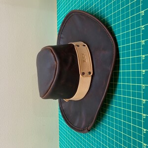 Leather Hat Pattern DIY Pattern Cosplay Hat DIY Pdf Download Cowboy Hat ...