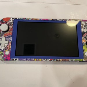 ステッカーボムデザイン Nintendo Switch Lite スキンシール フル