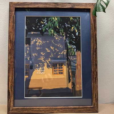 Rustic Burl Wood Picture Frame, Burled Wood Custom Frames for Wall Art ...