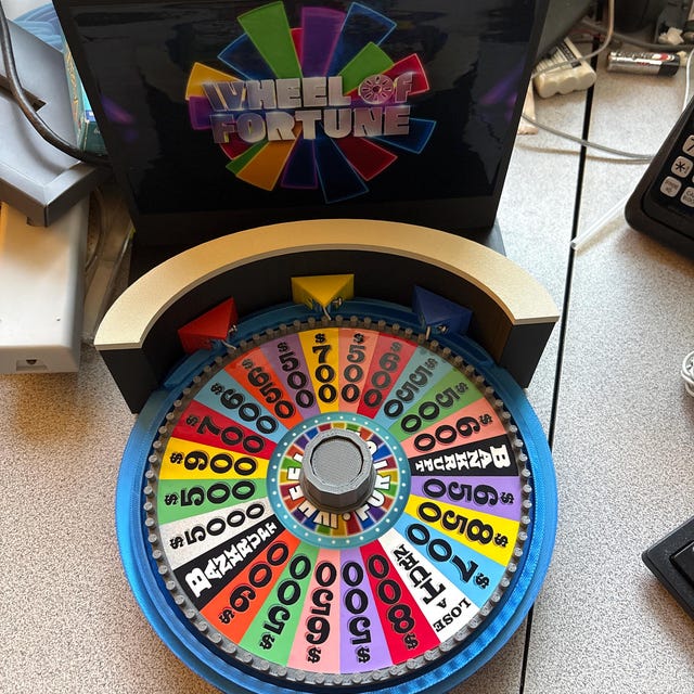 The Ultimate Wheel of Fortune 2024 Replica Set - Wheel 6.73 Inches
