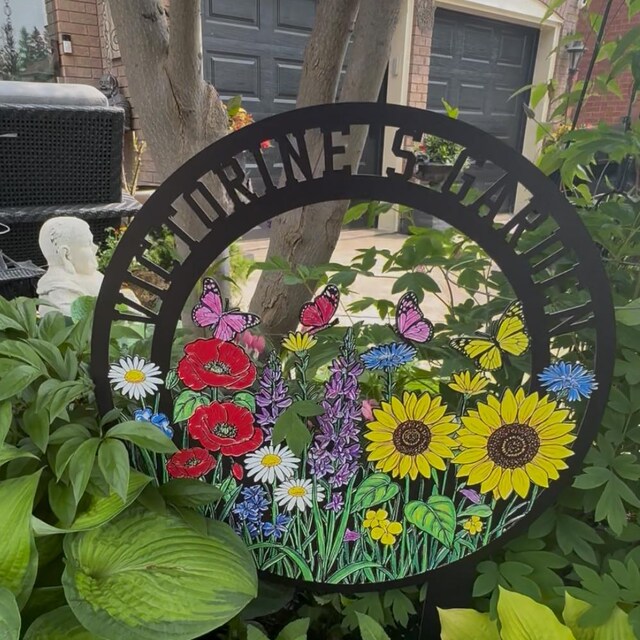Segnali Da Giardino In Metallo Per Verdure E Fragole – Cartelli Decorativi 15x11 Cm Con Palo, Antiruggine