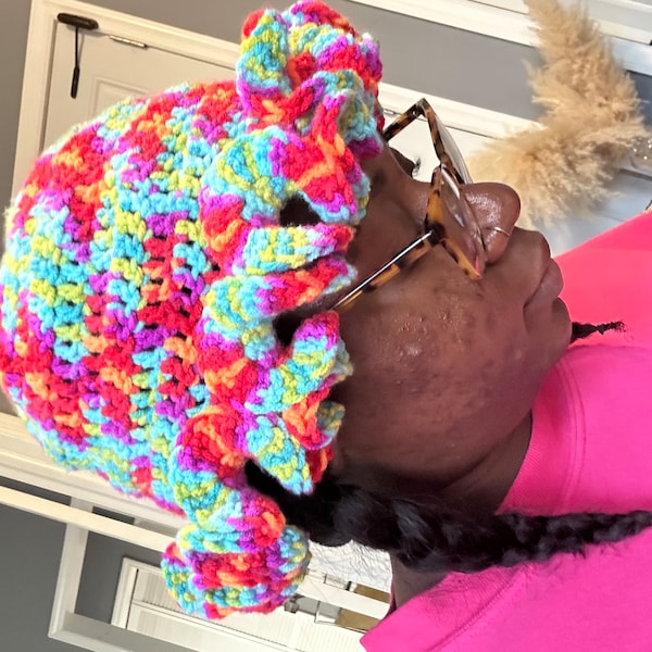 Easy Ruffle Crochet Bucket Hat Pattern | Beginner Friendly | PDF FILE ...