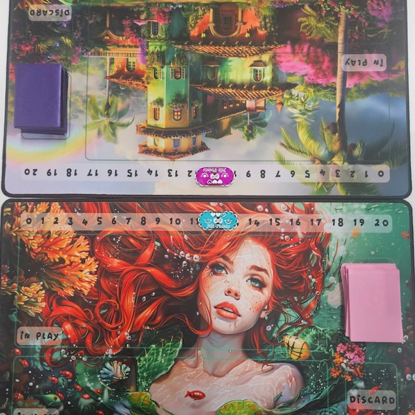 MTG DND Play Mat Game Mat - 3MM Thick High-Density Non-Slip