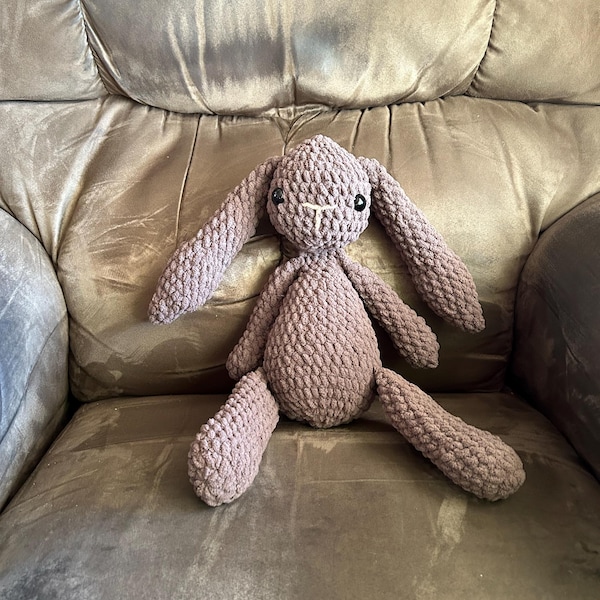 The Boho Bunny Stuffie Crochet Pattern | Rabbit Crochet Pattern ...