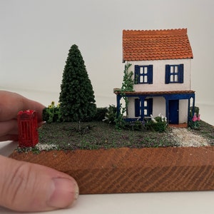 Miniature Micro Dollshouse KIT With Porch 1:144th Scale Home -  Hong  Kong