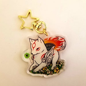 天照大御神 - クリアアクリルチャーム - Etsy 日本