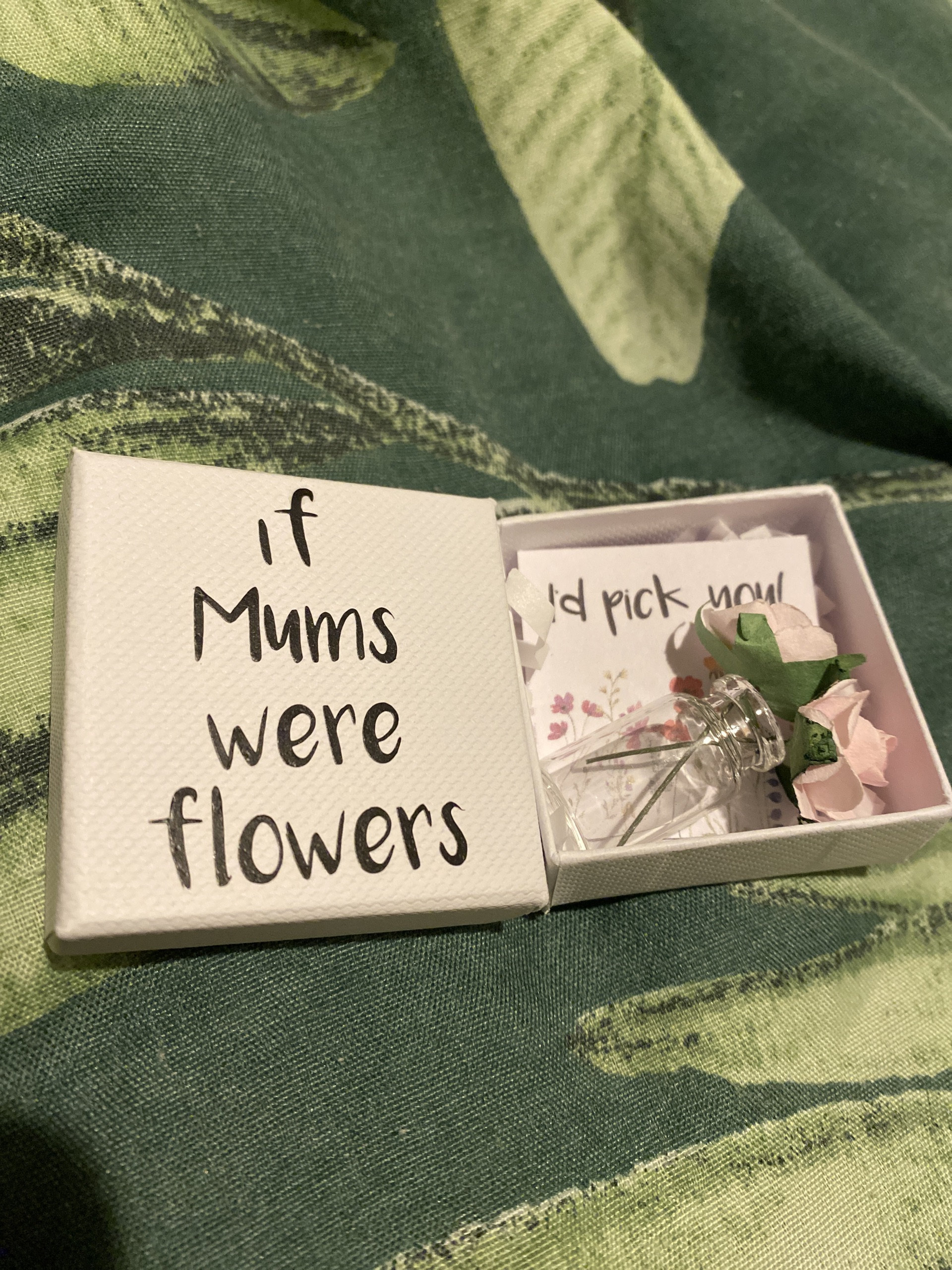 Mum Gift, Mother&#39;s Day Gift, If Mums Were Flowers, Matchbox Gift, Gift For Mummy, Mom Gift, Thoughtful Gift, Best Mum
