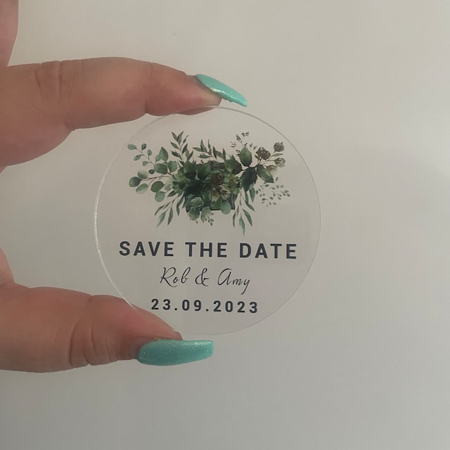 Save the Date Magnet-modern Save the Date Magnet-clear Save the Date-acrylic  Save the Date-engraved Save the Date-modern Wedding-perspex -  Sweden