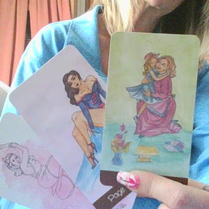 Pin-up Tarot, 78 Cards Tarot Deck - Etsy
