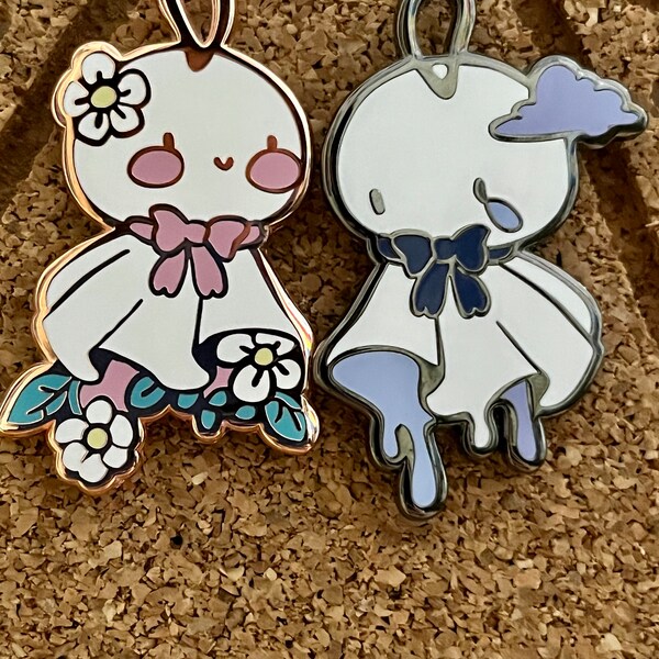 Teru Teru Bozu Large Hard Enamel Pin - Etsy