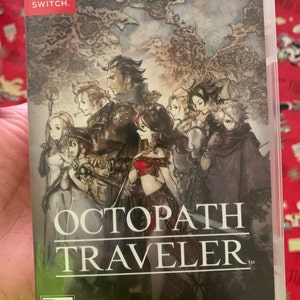 Octopath Traveler Replacement Case: Double-Sided Insert for Nintendo Switch