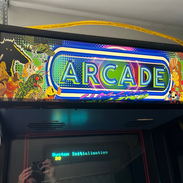 Mame Arcade Multicade Marquee for Reproduction Header/backlit Sign - Etsy