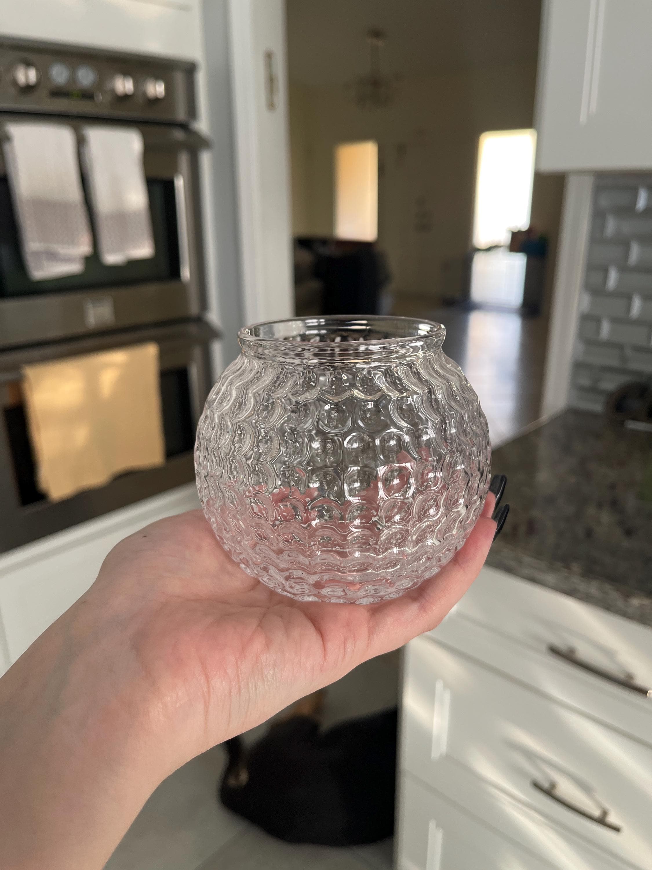 Golf Ball Whiskey Glass, Rock Glass, Bourbon Glass, Groomsmen Gift or Golf Gift | Whiskey Glasses | Golf Gifts for men