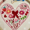 PDF Pattern - Simple Floral Monogram Hand Embroidery Patterns, Floral ...