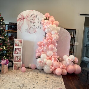 Pretty in Pink Latex Balloons: Party, Bridal, Baby Shower Decor - Etsy