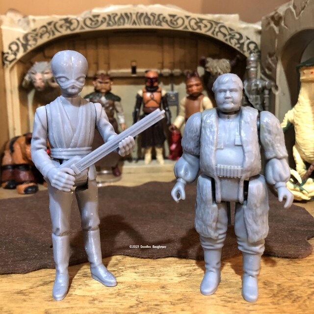 ヴィンテージスタイルのスターウォーズジャバ・ザ・ハット（人間