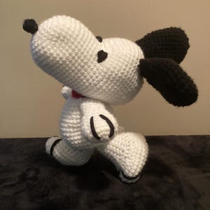 Schema uncinetto Snoopy da 8 pollici, schema uncinetto, schema ...