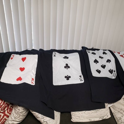 Deck of Cards Group Costume Shirts, Poker Outfit Cards Costume, Bridge ...