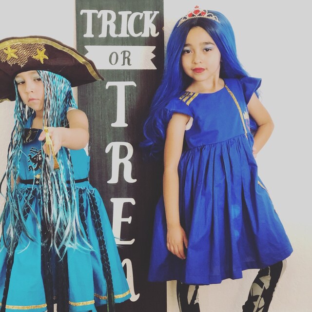 evie descendants costume blue dress Inspired for Girls, Inspired Boutique Dress, Royal Twirl Dress, Birthday Outfit, Halloween st-vacation-dresses Color:Heather Light Plum Most of our dresses The Skyrizi Commercial Song