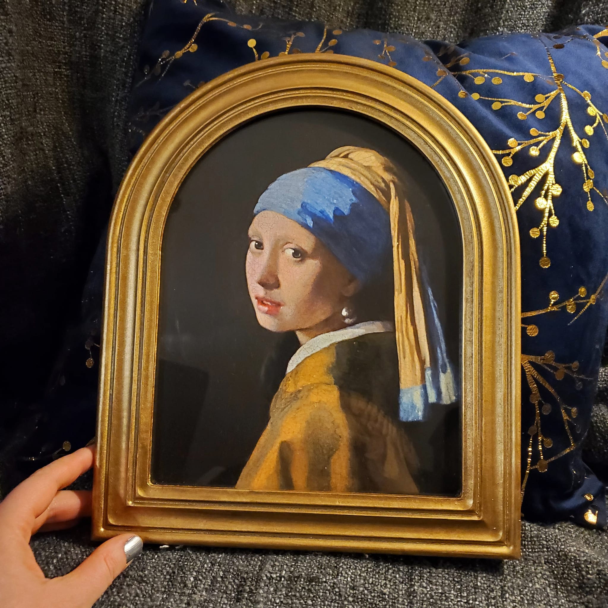 Girl With A Pearl Earring, Johannes Vermeer, Famous Painting, Classic Portrait Painting, Museum Quality Print, 1665