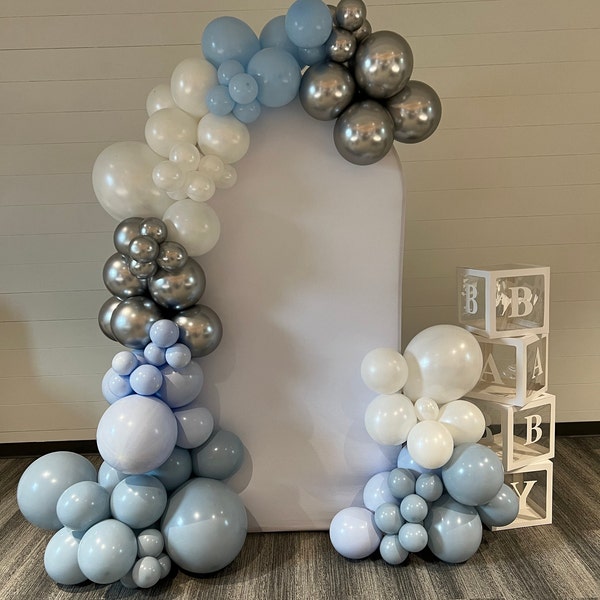 Snowflake ONE Balloon Set - 36 Inch Winter Wonderland First Birthday Decorations
