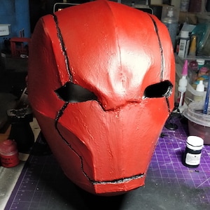 Red Hood Rebirth Cosplay Mask - 3D Printed Build Tutorial 