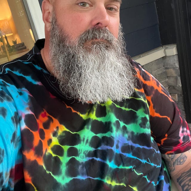 3X, 4X, 5X, Tie Dye Shirt for Men, Tye Dye Shirt