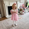 Elodie Violetta Buttercup Heirloom Smocked Dress