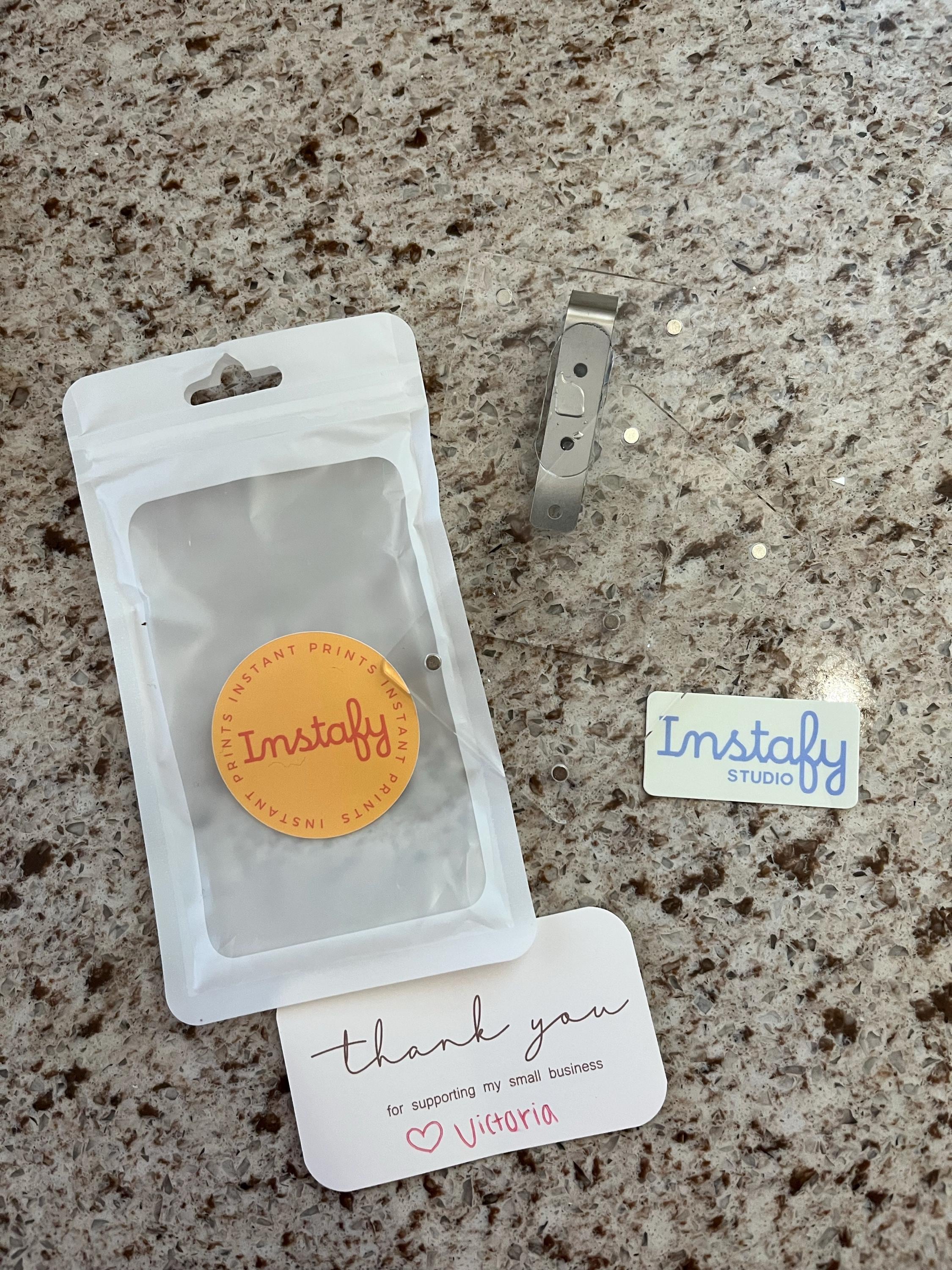 Sun Visor Clip for Mini Polaroid | Fujifilm Instax Mini | Great for Personalizing Your Car and Brightening Up Your Drive!