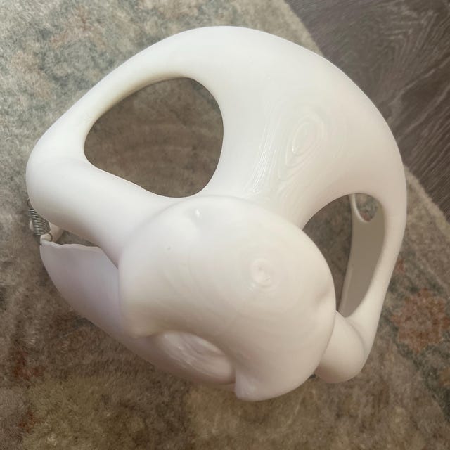 毛皮のような着ぐるみヘッド ベース ドラゴン ケモノ V2 可動顎 3D