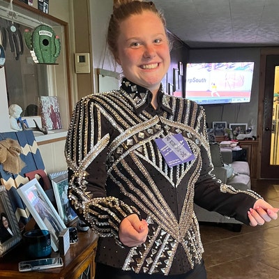 Chemise Rodeo Queen – Pour Femme, Showmanship, Western Pleasure, Concours Cheval