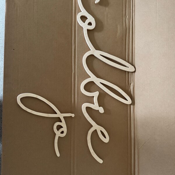 Name Cut Outs for Nursery | Above Crib Sign | Boho Nursery Decor ...