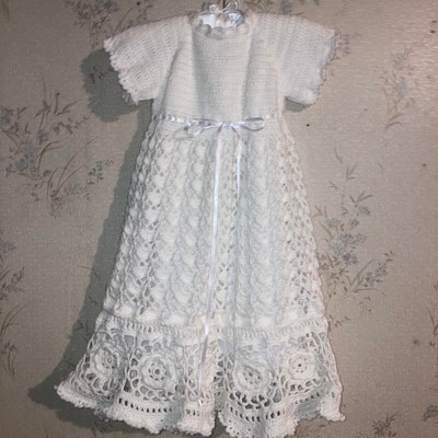 Christening Slip Crochet Dress Slip Infant Child Girl Slip - Etsy