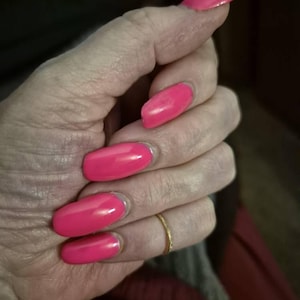 Sher added a photo of their purchase
