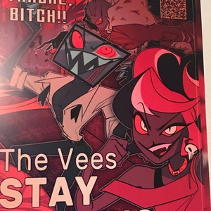 Hazbin Hotel Vote Vox Print - Etsy