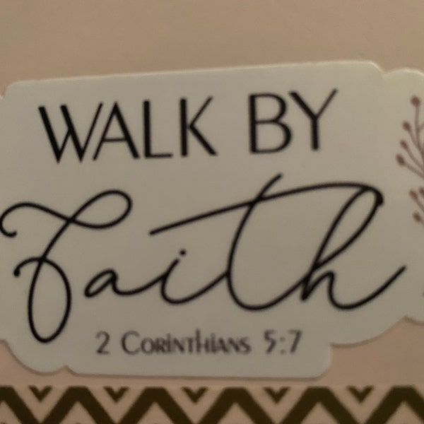 FAITH Sticker Pack | Bible Verse Stickers | Scripture Christian ...