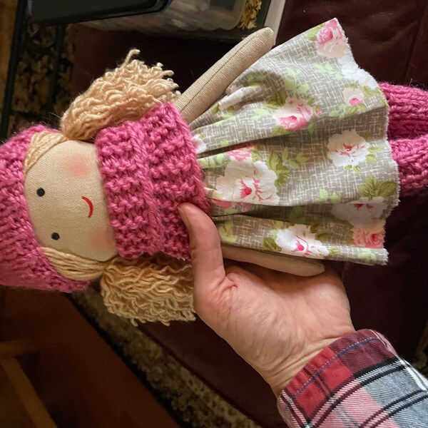 Design Your Own Doll Girl Personalised Custom Rag Doll 11,5 Custom Made ...