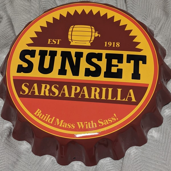 Customizable Bottle Cap Sign - Etsy