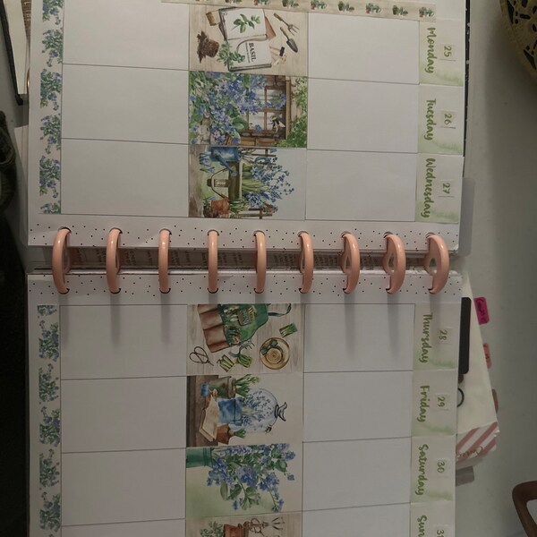 JULY Happy Planner Monthly Kit, Printable July Monthly Stickers Kit ...