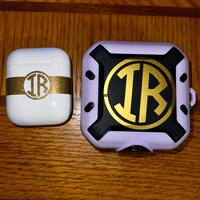 IPad Monogram CHARGER and USB WRAP Decal Monogram Custom Label - Etsy