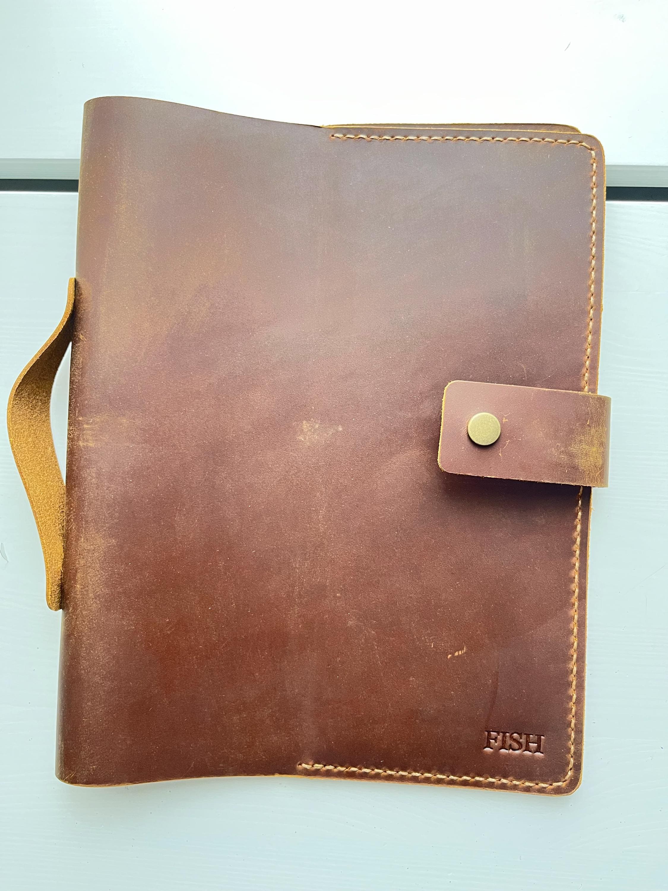 Personalized KJV Holy Bible cover with handle , Custom leather holy bible book case cover, Jw gift - Elders gifts, 307J+H