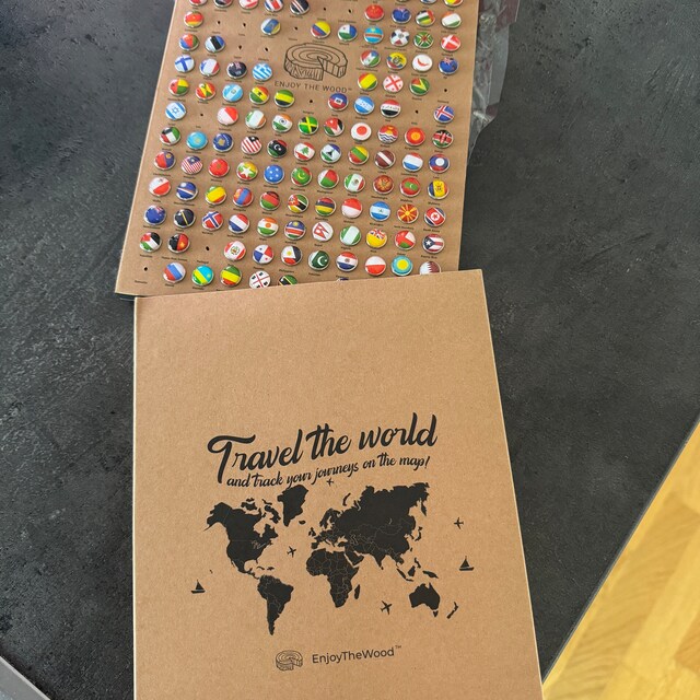★enjoy the wood★エンジョイザウッド★国旗★ピン★ Flags Push Pins for Wood World Map by Enjoy the Wood - Etsy