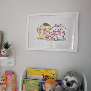 Homer Simpson Dressed Up - A4 Pink Print
