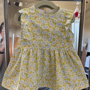 Ruffle Baby Dress PDF Sewing Pattern - Etsy