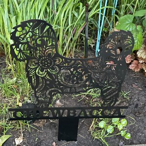 Personalized Patio Metal Sign - Up to 6 Dogs - Family Name - Welcome To The Patio - 856IAJ main image 1