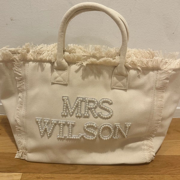 Personalized Halloween Canvas Tote Bag For Women - 14"x16", Reusable, Great For Gifts & Shopping