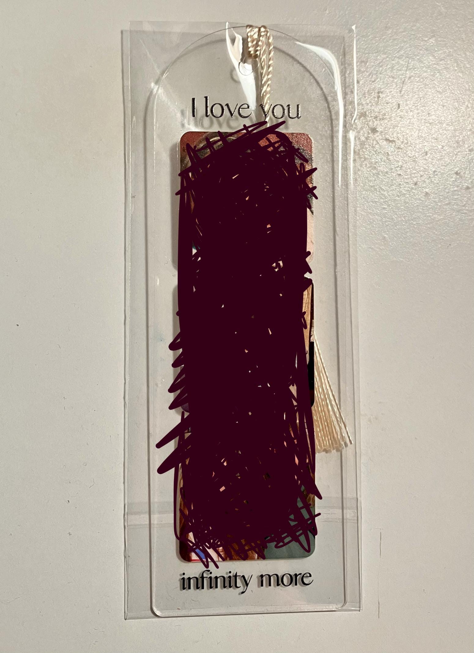 Custom Photo Acrylic Bookmark, Fathers Day Gift, Personalized Bookmark with Picture, Booklover Gifts, Gifts for Mom Gift for Her