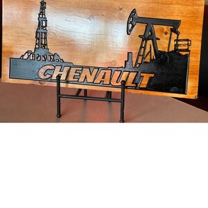 Oil Rig Personalized Sign the Rig and the Pump Jack - Etsy